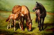 unknow artist Horses 038 oil painting on canvas